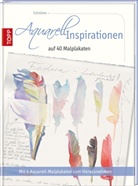 Regine Schmidt-Mosbach, Schmimo - Aquarell Inspirationen auf 40 Malplakaten