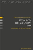 Mariann Heimbach-Steins, Marianne Heimbach-Steins - Ressourcen - Lebensqualität - Sinn