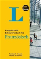 Redaktio Langenscheidt, Redaktion Langenscheidt, Redaktion von Langenscheidt - Langenscheidt Schulwoerterbuch Pro : Franzoesisch-Deutsch und vv