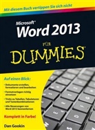 Dan Gookin, Marion Thomas - Microsoft Word 2013 für Dummies