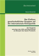 Dennis Diestertich - Der Einfluss gesellschaftlicher Gruppen auf die internationale Klimapolitik
