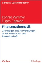 Capran, Euge Caprano, Eugen Caprano, WIMMER, Konra Wimmer, Konrad Wimmer... - Finanzmathematik
