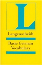 Heiko Bock - Langenscheidt Basic German Vocabulary