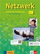 Stefani Dengler, Stefanie Dengler, Tanj Mayr-Sieber, Tanja Mayr-Sieber, Pau Rusch, Paul Rusch... - Netzwerk A2 (2-bändige Ausgabe) - A2.1: Netzwerk A2, Livre+cahier+cd+dvd (Partie 1)