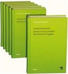 Friedrich Nietzsche, Claus- Scheier, Claus-Artu Scheier, Claus-Artur Scheier - Philosophische Werke in sechs Bänden, 6 Bde.