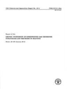 Food and Agriculture Organization of the, Food and Agriculture Organization of the United Na - Report of the Export Workshop on Greenhouse Gas Emissions Strategies