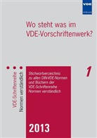 VD VERLAG GmbH - Wo steht was im VDE-Vorschriftenwerk? 2013