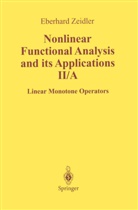 E Zeidler, E. Zeidler - Nonlinear Functional Analysis and Its Applications
