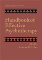 Thomas R. Giles, Thomas R. Giles, Thoma R Giles, Thomas R Giles - Handbook of Effective Psychotherapy