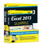 Greg Harvey - Excel 2013 for Dummies, Book + DVD Bundle
