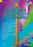 Die schönsten Popsongs für Alt-Blockflöte. Bd.7