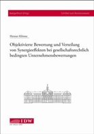 Henner Klönne, Henner (Dr.) Klönne, Jörg Baetge, Hans-Jürgen Kirsch - Objektivierte Bewertung und Verteilung von Synergieeffekten bei gesellschaftsrechtlich bedingten Unternehmensbewertungen