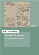 Peter Herausgegeben von Oestmann, Pete Oestmann, Peter Oestmann - Gemeine Bescheide. Tl.2