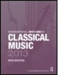 Europa Publications, Europa Publications, Europa Publications, Europa Publications, Europa Publications - International Who''s Who in Classical Music 2013