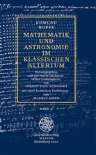 Edmund Hoppe, Jürge Paul Schwindt, Jürgen Paul Schwindt, Jürgen P. Schindt, Jürgen Paul Schwindt - Mathematik und Astronomie im klassischen Altertum / Band 2. Bd.2