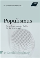 Haller, Birgitt Haller, Anto Pelinka, Anton Pelinka, Sir Peter Ustinov Institut - Populismus
