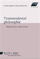Hofe, Michae Hofer, Michael Hofer, Langtahle, Langthaler, Rudolf Langthaler - Transzendentalphilosophie. Möglichkeiten und Grenzen
