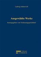 Ludwig Adamovich, Verfassungsgerichtshof - Ludwig Adamovich