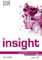Fiona Beddall, Christina De La Mare, Jayne Wildman - Insight Intermediate Teacher Book and Teacher Resource Disk Pack