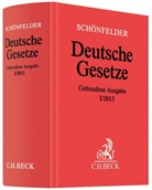 Heinrich Schönfelder, Heinrich Schönfelder - Schönfelder Deutsche Gesetze, gebundene Ausgabe ohne Fortsetzung. Ausg.I/2013