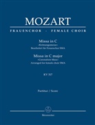 Wolfgang A. Mozart, Wolfgang Amadeus Mozart, Heribert (Bearbeiter) Breuer - Missa in C »Krönungsmesse« KV 317, Bearbeitet für Frauenchor SSA. Partitur