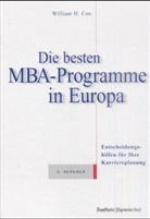 William H. Cox, Katharina In Zusammenarb. mit Cox - Die besten MBA-Programme in Europa