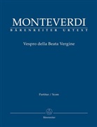 Claudio Monteverdi, Hendrik Schulze, Hendrik (et al. ) Schulze - Vespro della Beata Vergine, Partitur