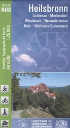 Landesam für Digitalisierung  Breitband u - Amtliche Topographische Karten Bayern - Bl.H08: Amtliche Topographische Karte Bayern Heilsbronn