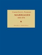Carter County, Tennessee, Marriages 1850-1876