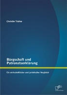 Christin Tödter - Bürgschaft und Patronatserklärung