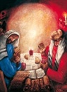 Sieger Köder - Emmaus - Rosenberger Altar