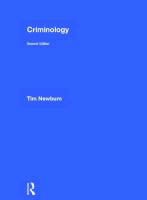 Tim Newburn, Newburn Tim - Criminology