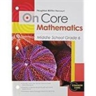 Holt Mcdougal (COR), Hmd Hmd, Holt Mcdougal - Math Oncore Student Worktext Grade 6