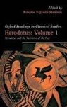 Rosaria Vignolo Munson, Rosaria Vignolo (Professor of Classics Munson, Rosaria Vignolo Munson, Munson Rosaria Vignolo - Herodotus: Volume 1