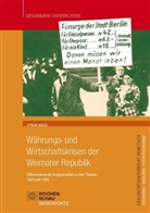 Ottmar Nieß - Währungs- und Wirtschaftskrisen in der Weimarer Republik