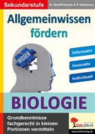 Friedhel Heitmann, Friedhelm Heitmann, Dorle Roleff-Scholz - Allgemeinwissen fördern, Biologie