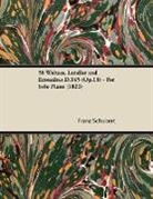 Franz Schubert - 38 Waltzes, Ländler and Ecossaises D.145 (Op.18) - For Solo Piano (1823)