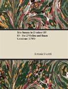 Antonio Vivaldi - Trio Sonata in D Minor RV 63 - For 2 Violins and Basso Continuo (1705)