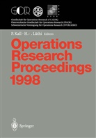 Pete Kall, Peter Kall, Lüthi, Lüthi, Hans-Jakob Lüthi - Operations Research Proceedings 1998