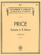 Florence Price, Florence (COP)/ Brown Price, Rae Linda Brown - Sonata in E Minor