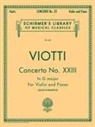Battista Viotti Giovan, Giovan Battista (COP)/ Schradieck Viotti, Henri Schradieck, Henry Schradieck - Concerto No. 23 in G Major
