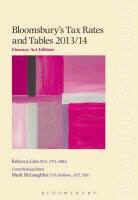 Rebecca Cave, Donald Drysdale, Mark Mclaughlin, Mark Cave Mclaughlin, Mark Mclaughlin - Bloomsbury''s Tax Rates and Tables :Finance Act Edition