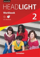 Gwe Berwick, Gwen Berwick, Franzisk Gräbe, Gwen Berwick, Sandra Hestermann - English G Headlight, Allgemeine Ausgabe - 2: English G Headlight - Allgemeine Ausgabe - Band 2: 6. Schuljahr, Workbook mit CD-ROM (e-Workbook) und Audios online