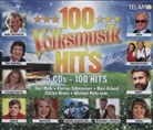 Various - 100 Volksmusik Hits, 5 Audio-CDs (Audio book)