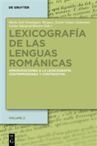 Maria J. Dominguez Vazquez, María José Domínguez Vázquez, Xavie Gómez Guinovart, Xavier Gómez Guinovart, María D. Sánchez Palomino, Carlos Valcárcel Riveiro - Lexicografía de las lenguas románicas. Vol.2