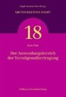 Mario Wälti - Der Anwendungsbereich der Vermögensübertragung