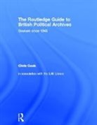 Chris Cook, Cook Chris, Chris Cook - Routledge Guide to British Political Archives
