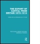 A. R. Hall, HALL A R, A Hall, A R Hall, A. R. Hall - Export of Capital From Britain