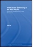 Kai He, Kai (Griffith University He, Kai (Utah State University He, He Kai - Institutional Balancing in the Asia Pacific