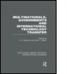 Edward (University of Toronto Safarian, Edward Bertin Safarian, SAFARIAN EDWARD BERTIN GILLES Y, Gilles Bertin, Gilles Y. Bertin, Edward Safarian... - Multinationals, Governments and International Technology Transfer